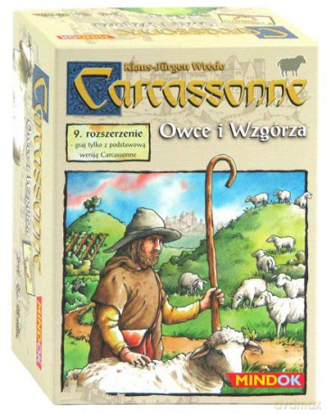 Carcassonne: 9. Dodatek - Owce I Wzgórza (edycja Polska) [GRA]