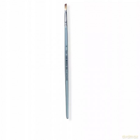 Pędzel artystyczny syntetyczny ukośny nr 4 HappyCo
