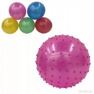 PIŁKA Z KOLCAMI REHABILITACYJNE FITNESS GIMNASTYCZNA KOLCE 22cm