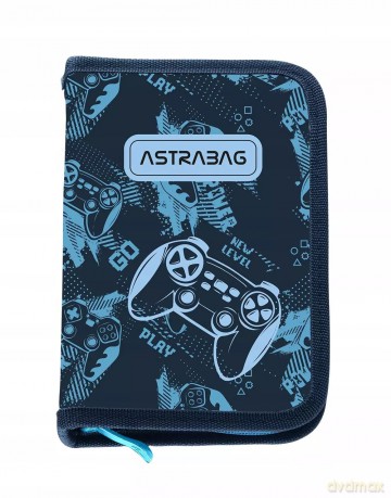 Piórnik pojedynczy bez wyposażenia ASTRABAG GAME PADY AC1