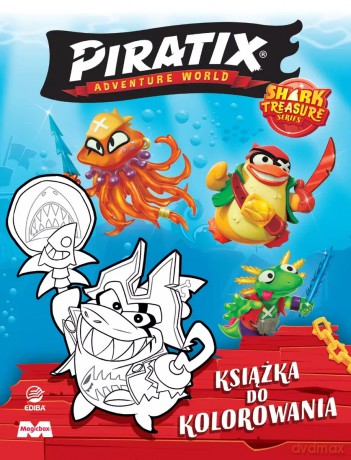 Piratix. Książka do kolorowania [KSIĄŻKA]