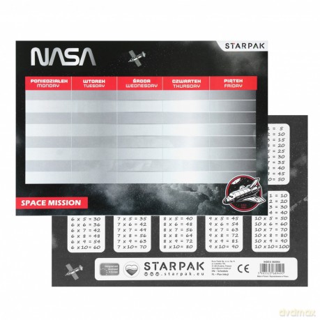 Plan Lekcji Tabl Mnoz A5 Nasa2 Starpak Pb A 25/750
