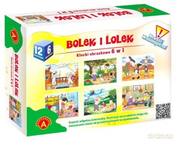 Klocki Obrazkowe - Bolek I Lolek [GRA]