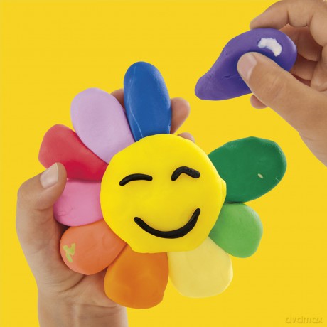 PLAY-DOH Zestaw 18 Kolorowych Tub, zestaw kreatywny