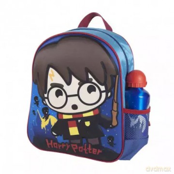 Plecak 25x31x9 cm 1 Zamek 1 KieszeŃ z Bidonem Harry Potter 2100003596