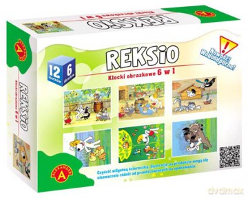 Klocki Obrazkowe - Reksio [GRA]