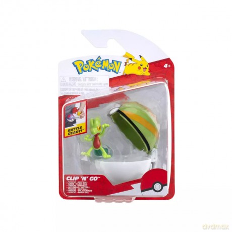POKEMON Clip N Go Figurka Treecko Seria 19, figurka