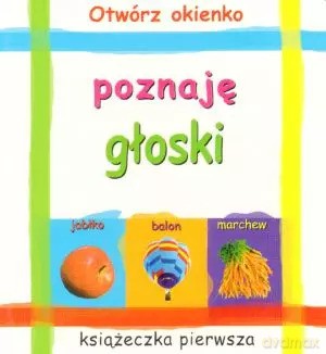Poznaję głoski. Książeczka pierwsza. Otwórz okienko [KSIĄŻKA]