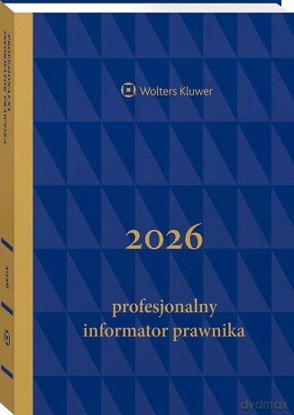 Profesjonalny Informator Prawnika 2026, granatowy (format B5) [KSIĄŻKA]