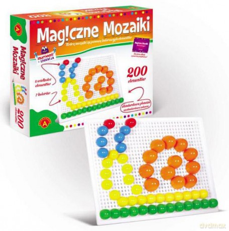 Magiczne Mozaiki (200 Elementów) [GRA]