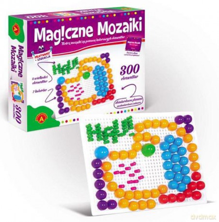 Magiczne Mozaiki (300 Elementów) [GRA]