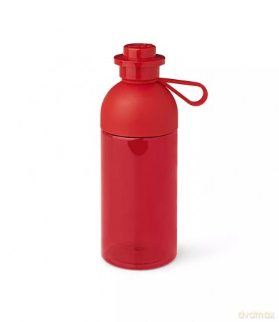 Przezroczysta butelka LEGO 500ml Czerwona 40420001