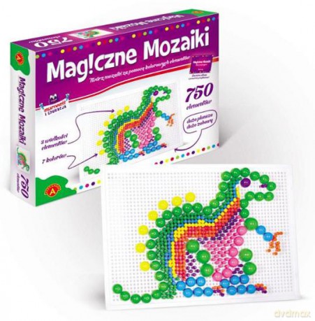 Magiczne Mozaiki (750 Elementów) [GRA]