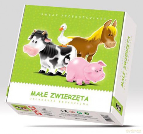 Małe Zwierzęta - Układanka Edukacyjna [GRA]