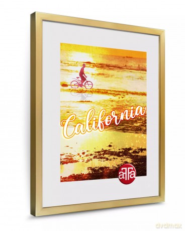 Ramka California 24x30 cm, złota