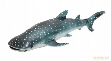 Rekin Wielorybi 33 cm Długości Ręcznie Malowane