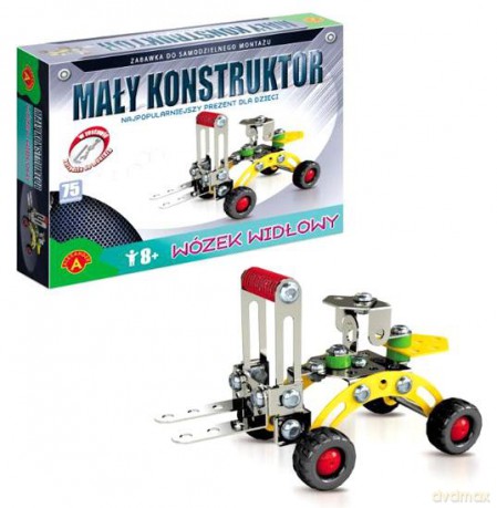 Mały Konstruktor - Wózek Widłowy [GRA]
