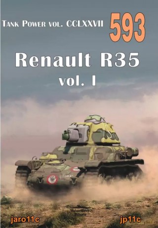 Renault R35 vol. I. Tank Power vol. CCLXXVII 593 - Janusz Lewoch [KSIĄŻKA]