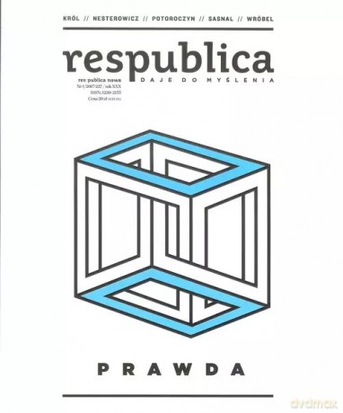 Res publica nowa 1/2017 Prawda [KSIĄŻKA]