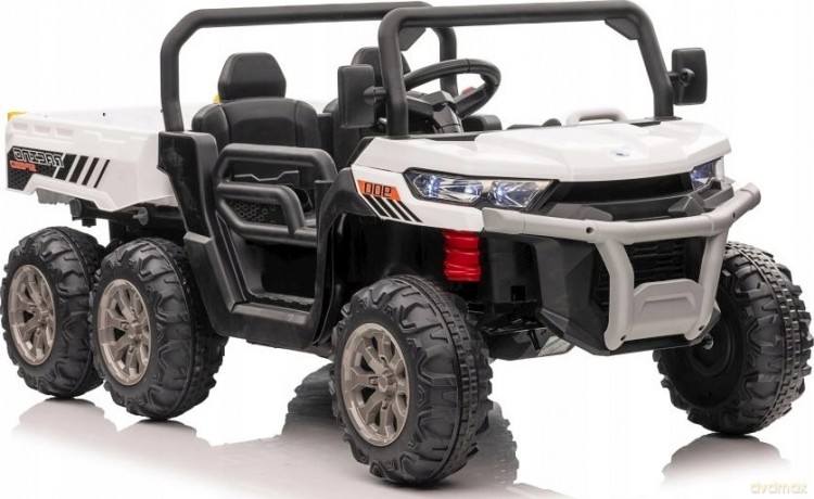 Samochód Jeep Biały