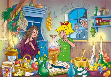 Puzzle 100 El. Bibi Blocksberg Kuchnia Czarownic [PUZZLE]
