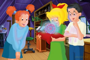 Puzzle 100 El. Bibi Blocksberg Na Poddaszu [PUZZLE]