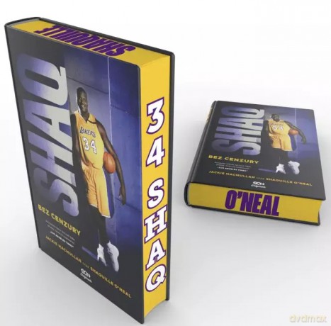 Shaq. Bez cenzury, wydanie III (barwione brzegi) - Shaquille O'Neal, Jackie MacMullan [KSIĄŻKA]