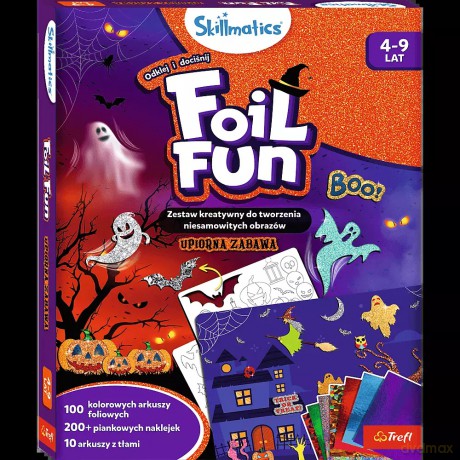 Skillmatics, Foil Fun. Upiorna zabawa. Zestaw kreatywny