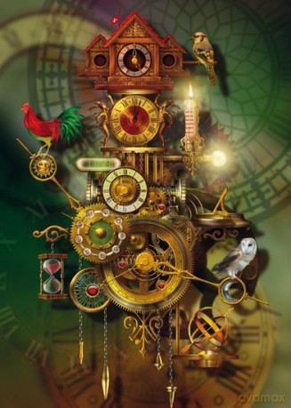 Puzzle 1000 El. Ciro Marchetti Czas Biegnie [PUZZLE]