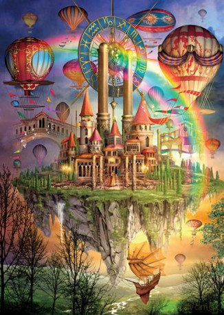 Puzzle 1000 El. Ciro Marchetti Tęczowa Wyspa [PUZZLE]