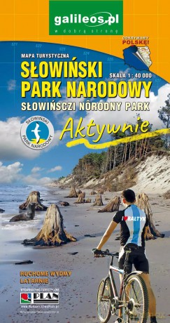 Słowiński Park Narodowy - mapa w skali 1:40 000
