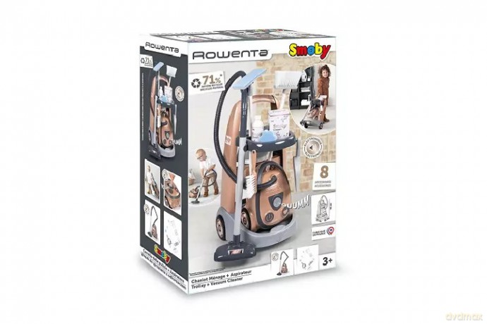SMOBY Rowenta wózek z odkurzaczem 330325