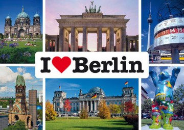 Puzzle 1000 El. I Love Berlin [PUZZLE]