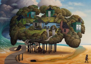 Puzzle 1000 El. Jacek Yerka Odpływ [PUZZLE]