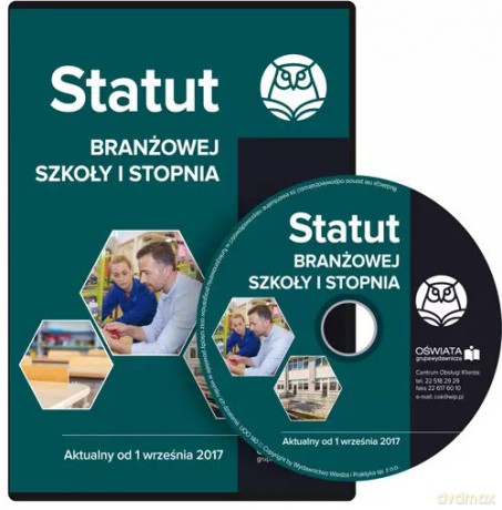 Statut branżowej szkoły I stopnia. Aktualny od 1 września 2017 [KSIĄŻKA]