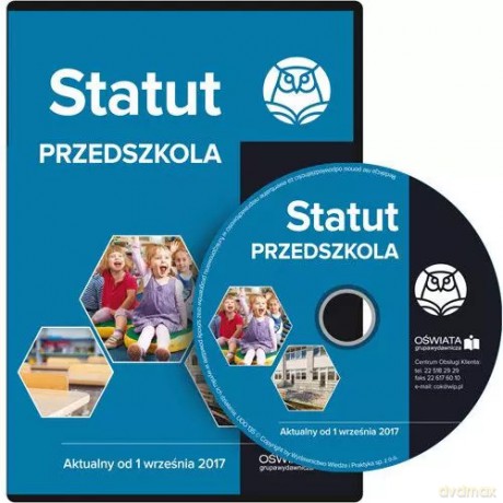 Statut przedszkola. Aktualny od 1 września 2017 [KSIĄŻKA]