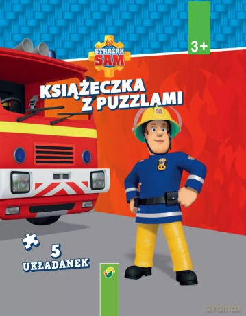 Strażak Sam. Książeczka z puzzlami [KSIĄŻKA]