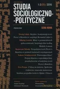 Studia Socjologiczno-Polityczne 1-2/2016 [KSIĄŻKA]