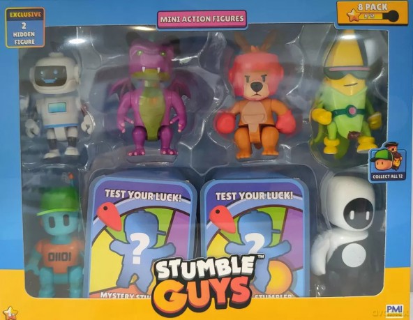 STUMBLE GUYS ACTION FIGURE 6 figurek