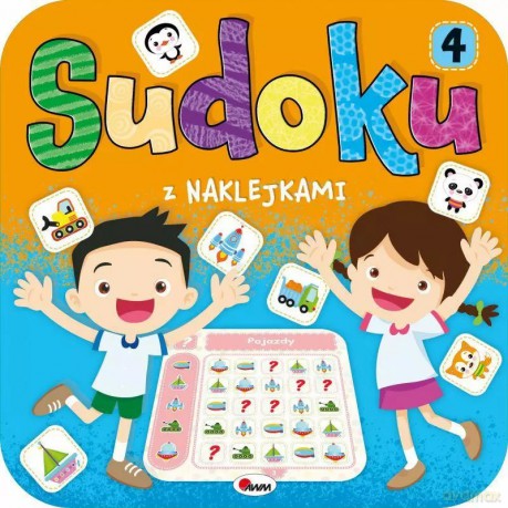 Sudoku z naklejkami [KSIĄŻKA]