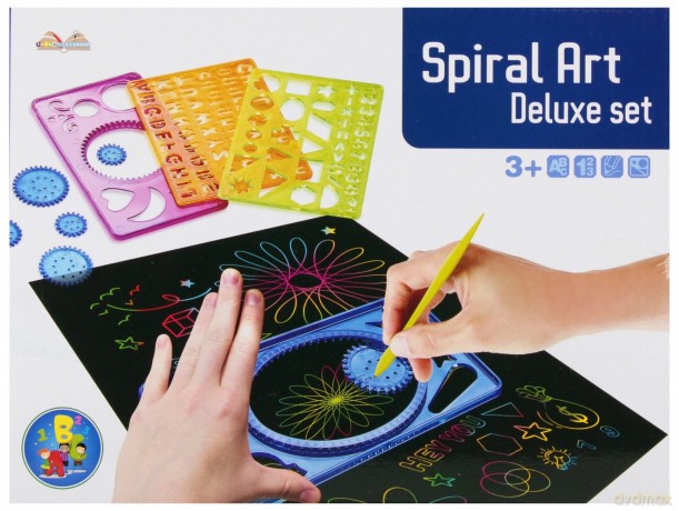 Szablon KreŚlarski Spirograf Mega Creative 569773