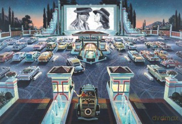 Puzzle 1000 El. Michael Young Kino Samochodowe [PUZZLE]
