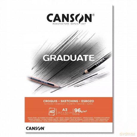 Szkicownik Canson A3 40 szt.