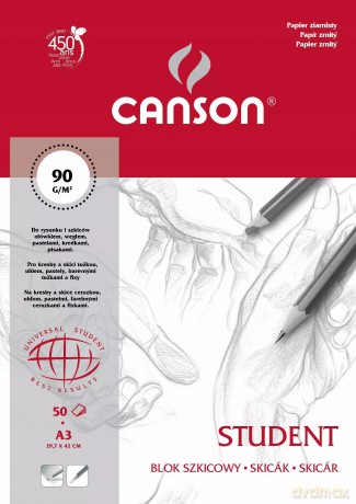 Szkicownik Canson A3 50 szt.