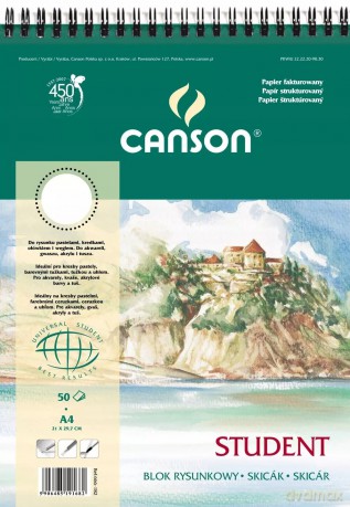 Szkicownik Canson A4 50 szt.
