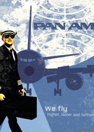 Puzzle 1000 El. Pan Am Plakat Retro [PUZZLE]