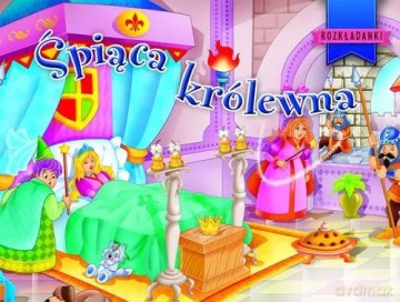 śpiąca królewna. Rozkładanki [KSIĄŻKA]