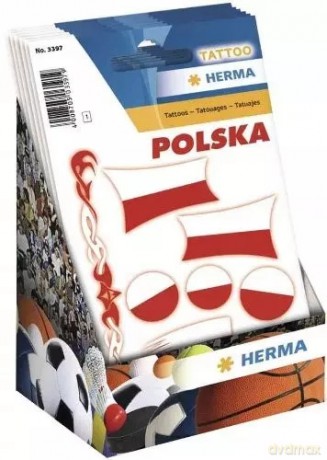 Tatuaże Herma 9 szt.
