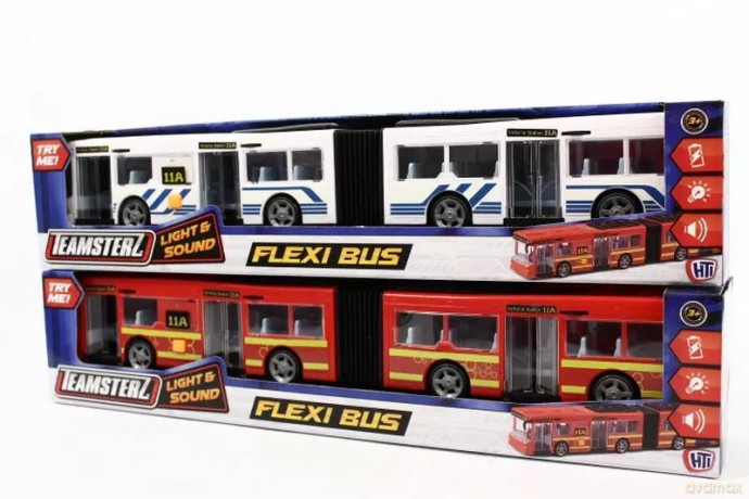 TEAMSTERZ Autobus przegubowy światło/dźwięk
