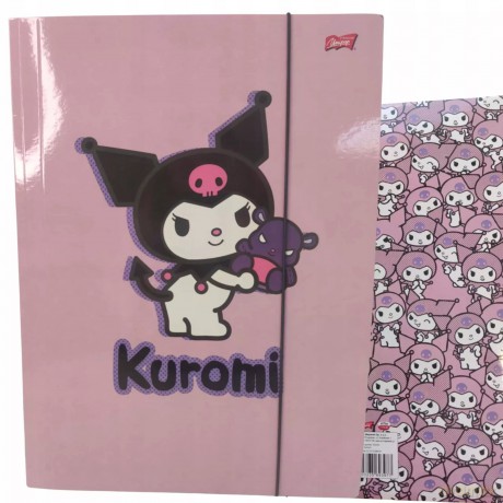 Teczka rysunkowa ST.RIGHT KUROMI A4 Violet laminowana z gumką 977